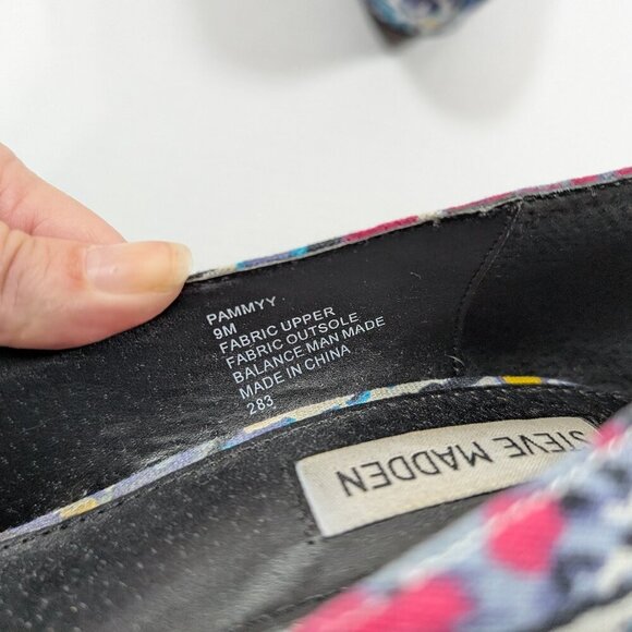 Steve Madden Pammyy Platform Wedges 9M - Picture 7 of 8